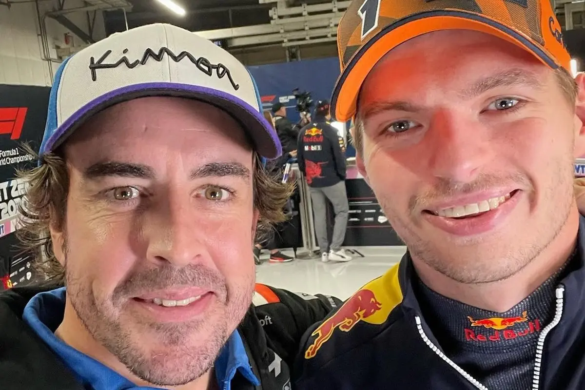 Fernando Alonso Max Verstappen
