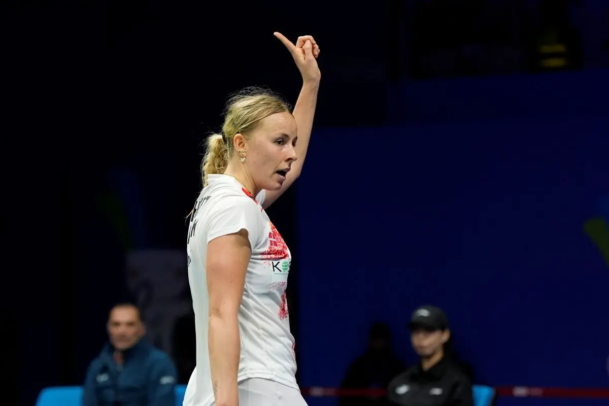 Sur Mia Blichfeldt blev syg: 'Skider på banerne'