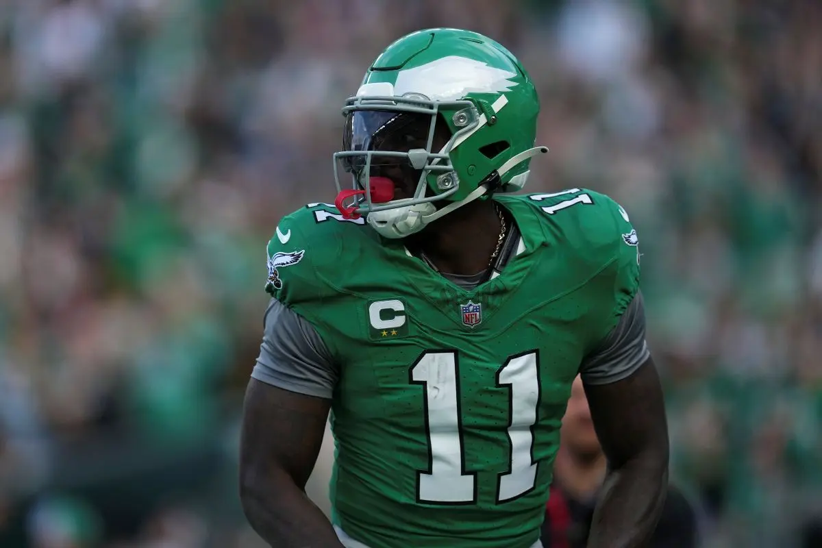 TV-billeder af NFL-stjernen AJ Brown går viralt