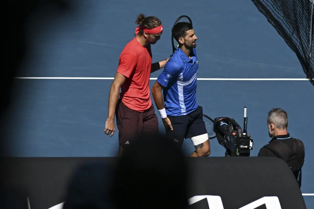 Skadet Novak Djokovic siger farvel til Australian Open