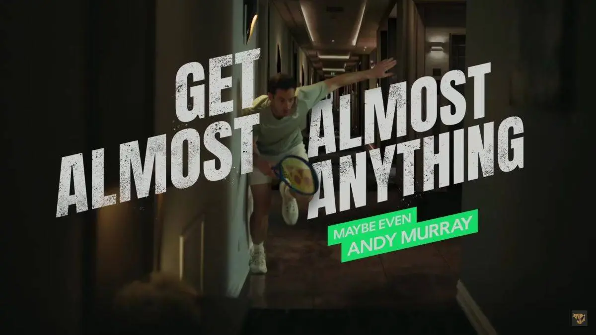 andy murray ubereats reklame