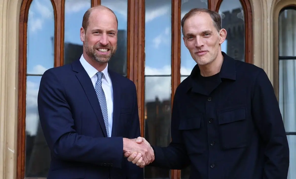 Royale Råd og Fodboldfremtid: Prins William og Thomas Tuchel snakkede i en time