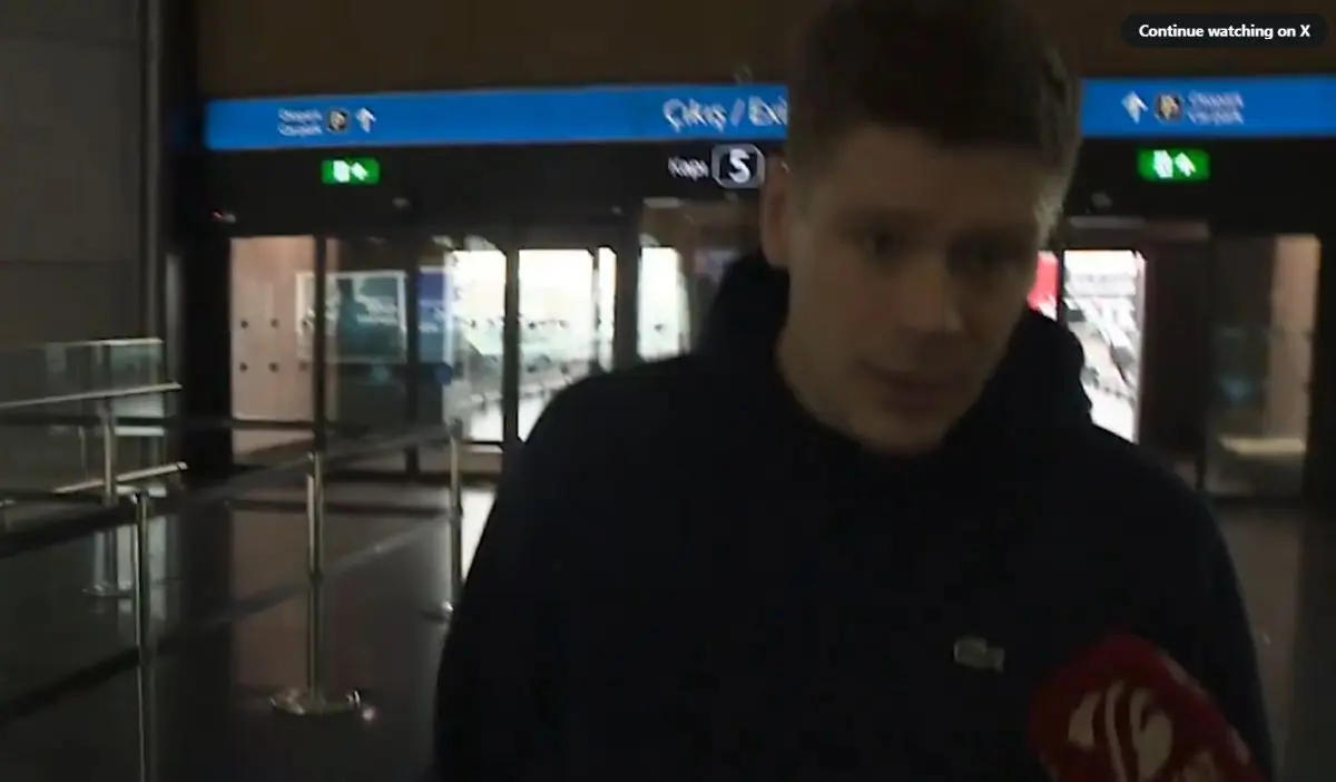 Dommer Jakob Sundberg opsøgt i lufthavnen i Tyrkiet