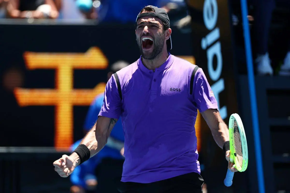 Berrettini besejrer Djokovic i to sæt: Forpurrer jagten på ATP-titel nr. 100