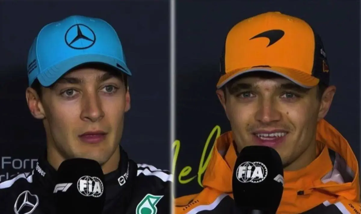 george russell lando norris