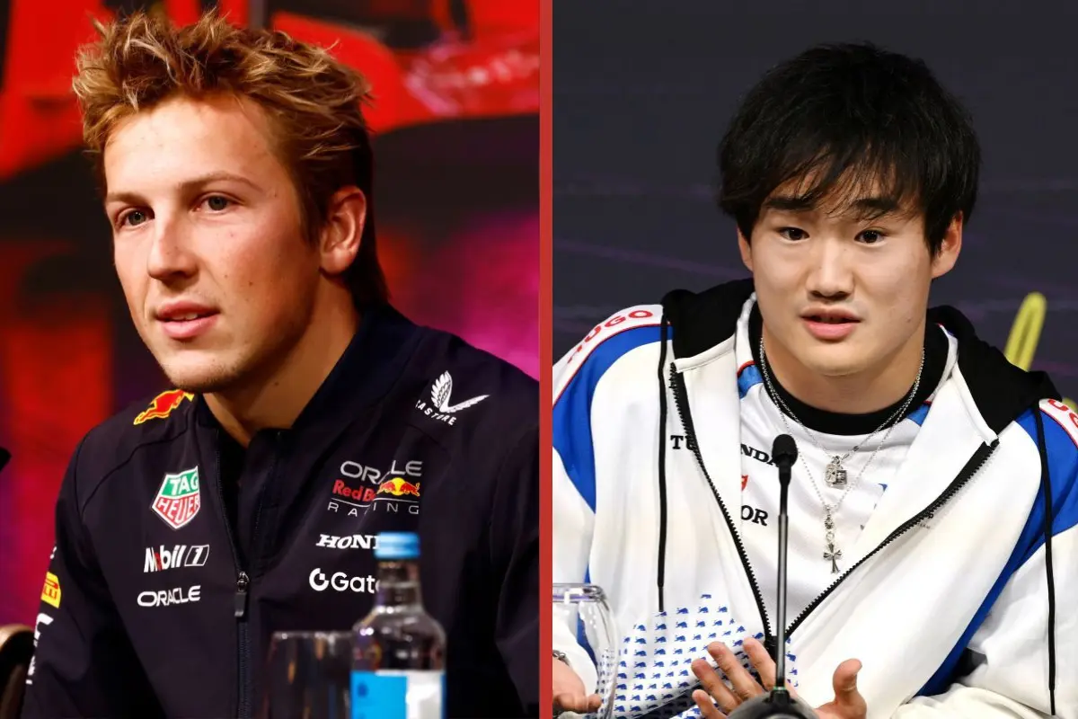 Yuki Tsunoda irriteret over Liam Lawson: "Han gør det med vilje"