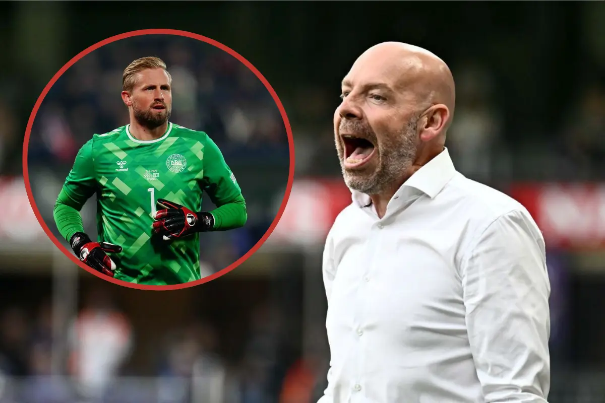 Brian Riemer giver opdatering: Kasper Schmeichel ude på ubestemt tid