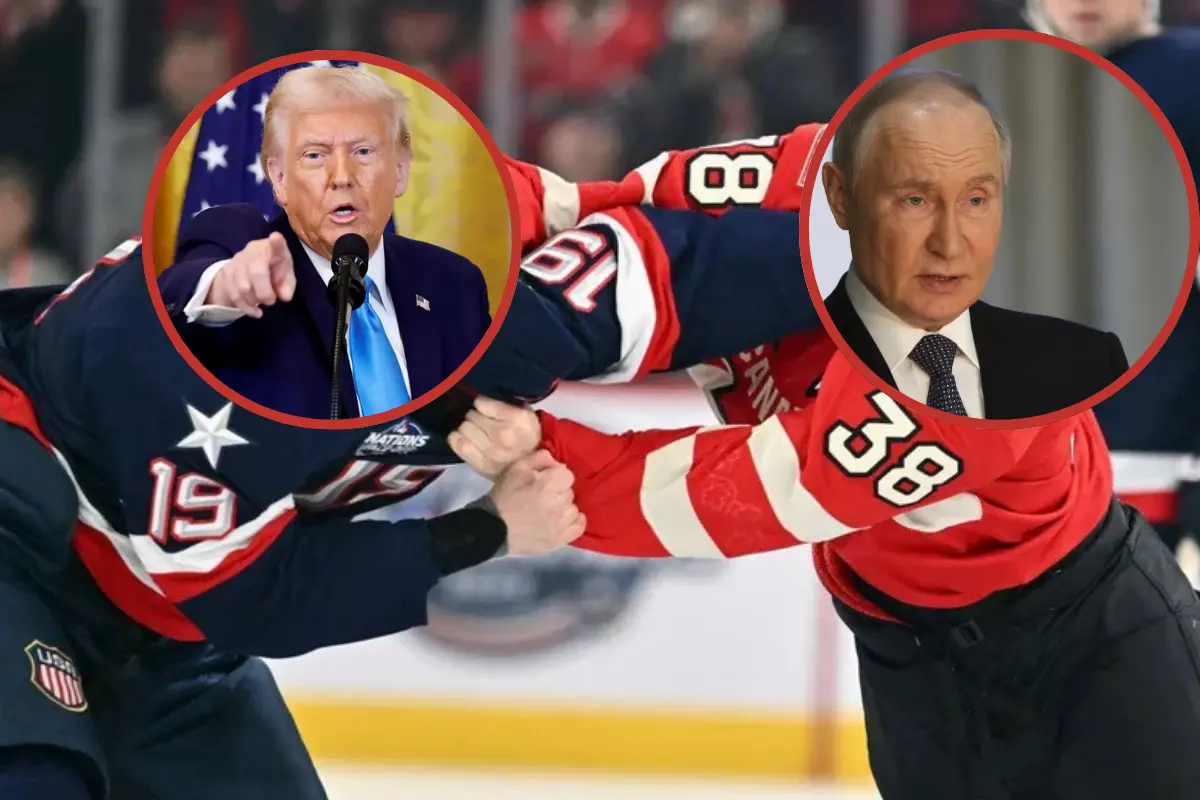 Putin vil spille ishockey mod USA, og den idé er Trump med på