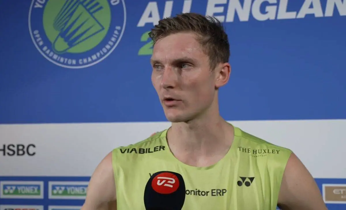 Viktor Axelsen med kontant udmelding efter All England-nederlag