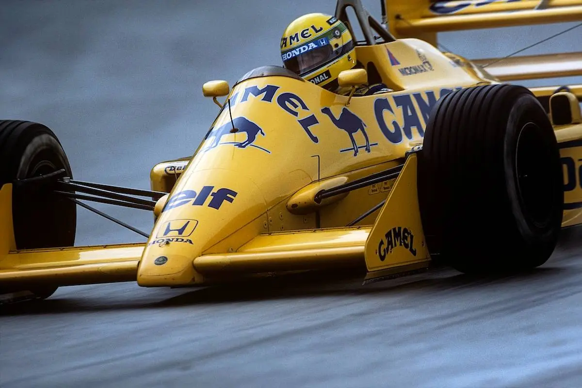 ayrton senna lotus f1
