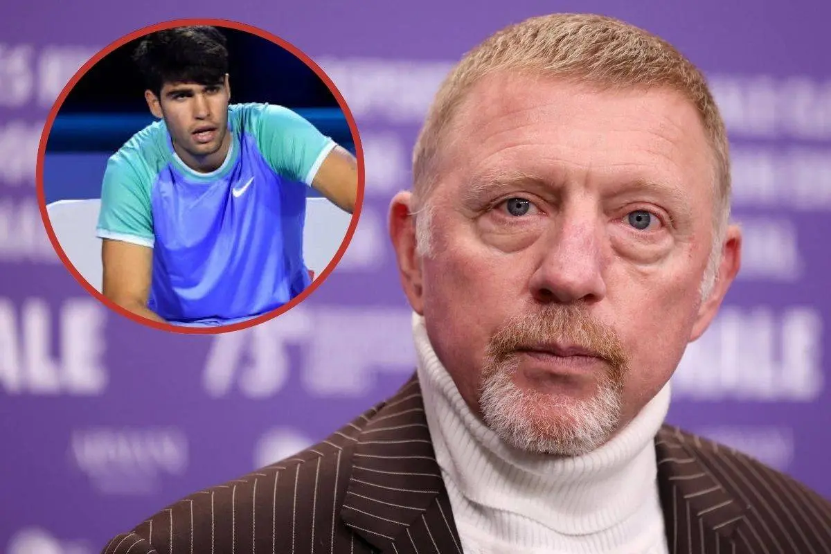 Privat samtale afsløret: Boris Becker frygter kollaps for Alcaraz