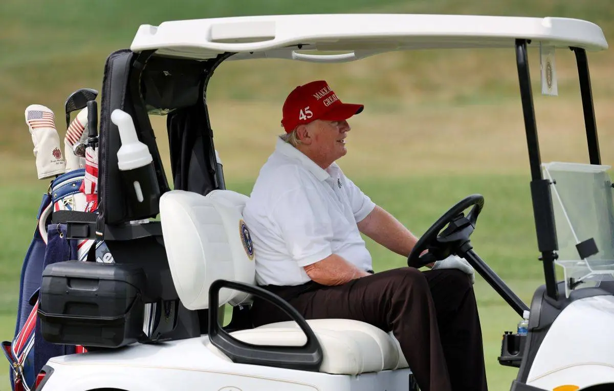Trump afslører sin rolle i hemmelige golfplaner: “Det bliver stort”