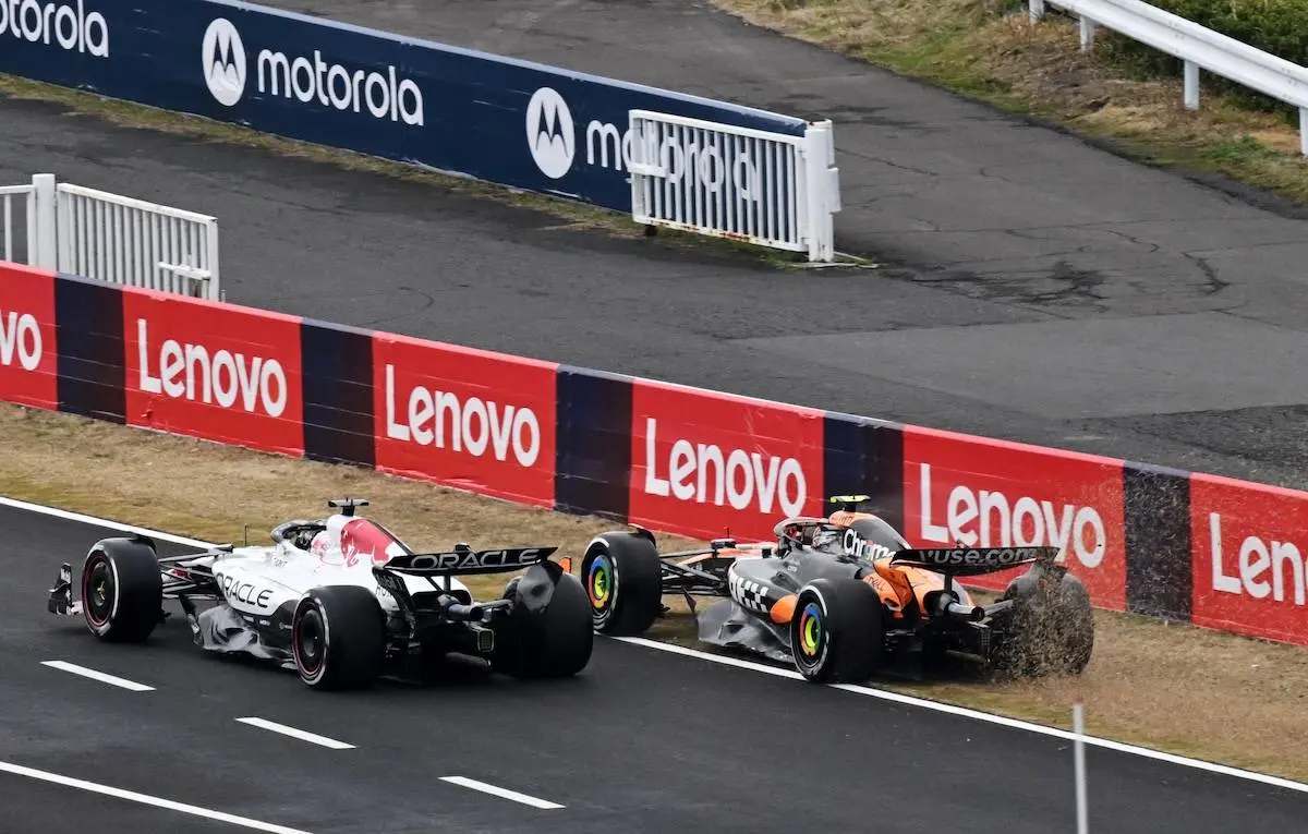 Har du undret dig? Her er grunden til Verstappens og Norris' manglende straf
