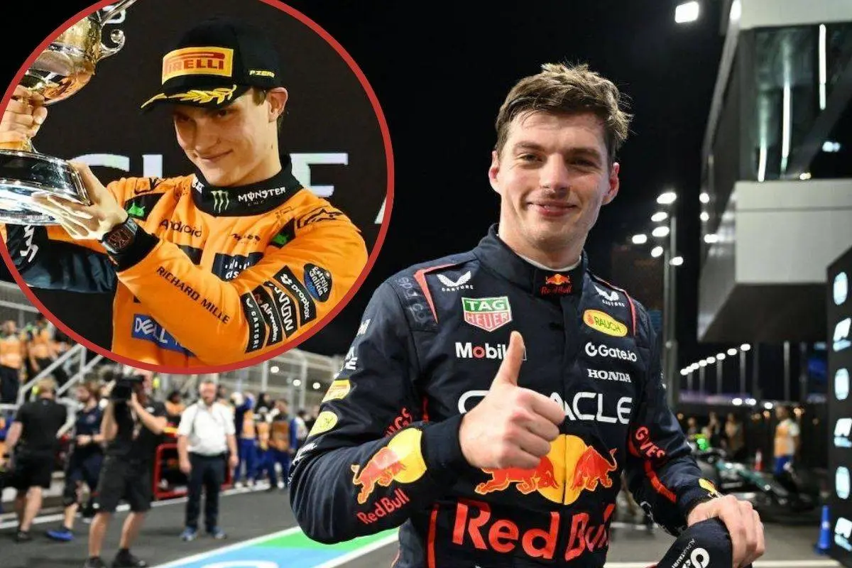Oscar Piastri Max Verstappen