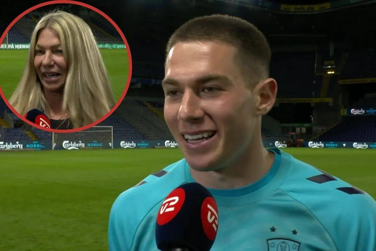 18-årig målmand holdt buret rent for Brøndby i debut: Mor græd på tribunen
