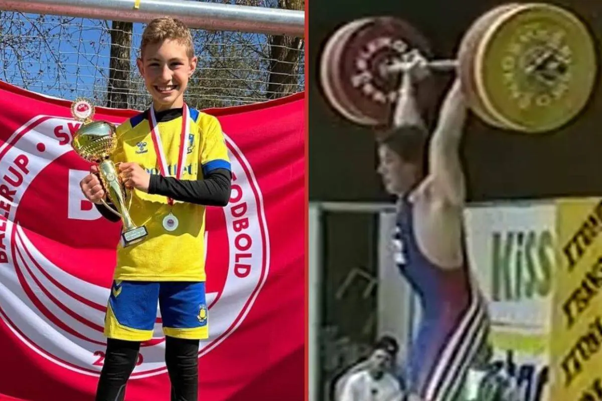 Vægtløfterlegendes søn banker mål ind på samlebånd i Brøndby