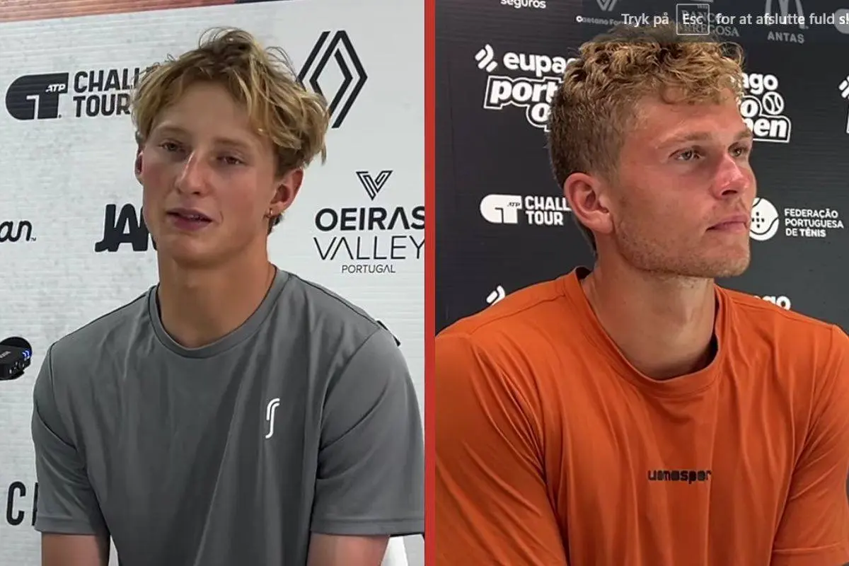 Elmer Møller og August Holmgren nærmer sig Grand Slam-debut