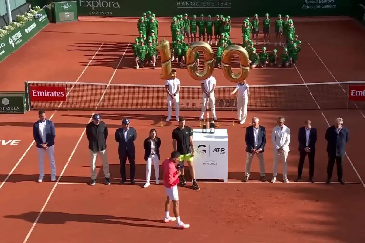 Novak Djokovic slog rekord, da han vandt sin titel nummer 100