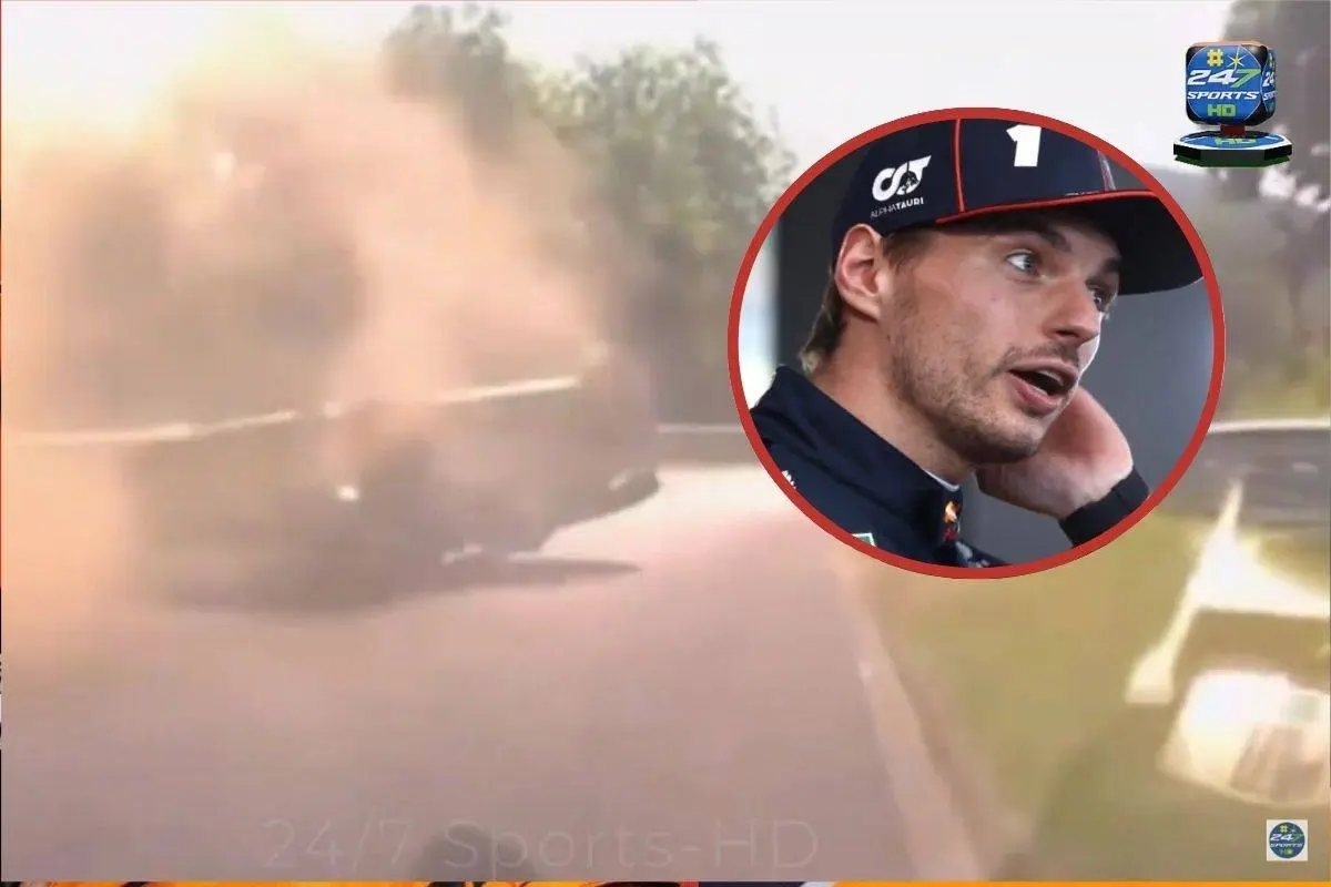Uhyggelig ulykke på banen Max Verstappen har kaldt "alt for farlig"