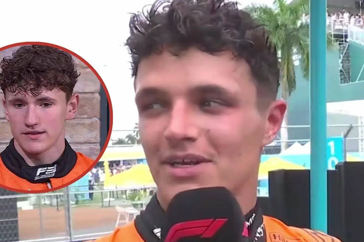 Lando Norris bliver erstattet i Østrig