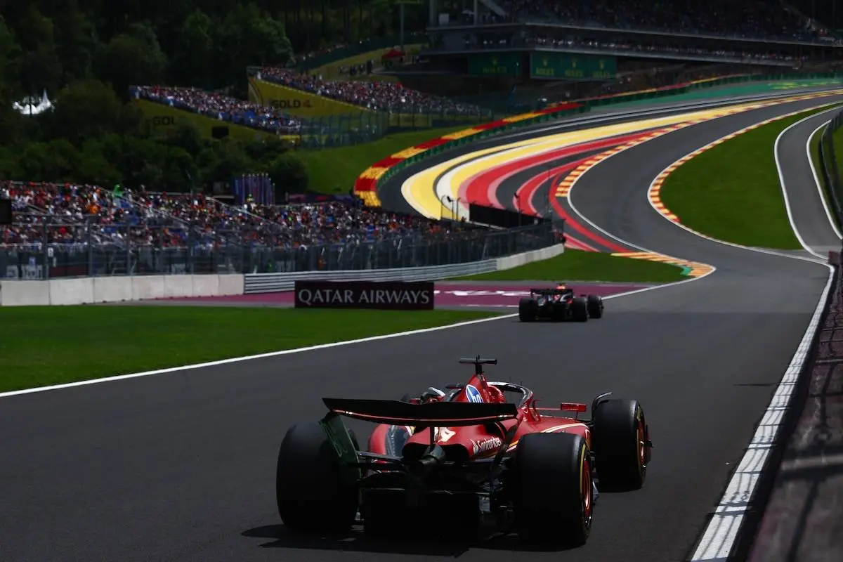 Ferrari Leclerc Spa Belgien