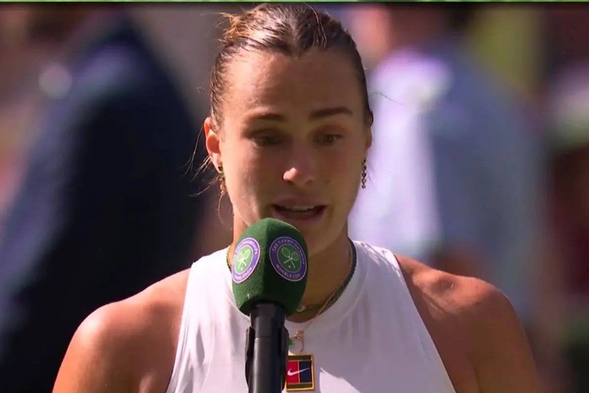 Dårlige nyheder for BBC – Irettesat af Sabalenka: "Nej nej nej, det sagde jeg ikke"