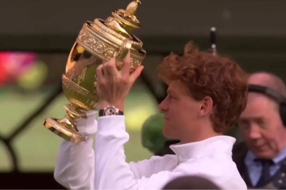 Jannik Sinner efter Wimbledon-triumf: "Det er meget følelsesladet"