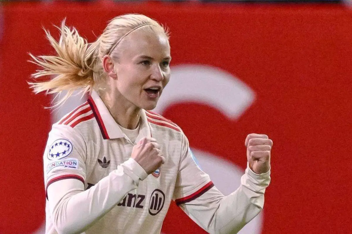 Pernille Harder "blev skidesur" da hun så EM-lodtrækningen