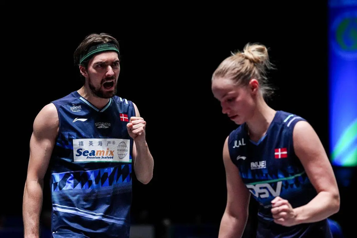 Dansk duo i sensationel sejr: Slår favoritterne ud af VM