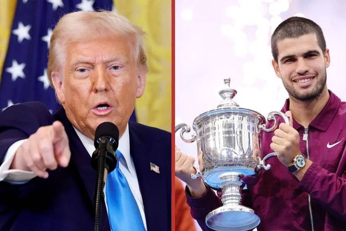 Video af Donald Trump går viralt efter US Open-finale
