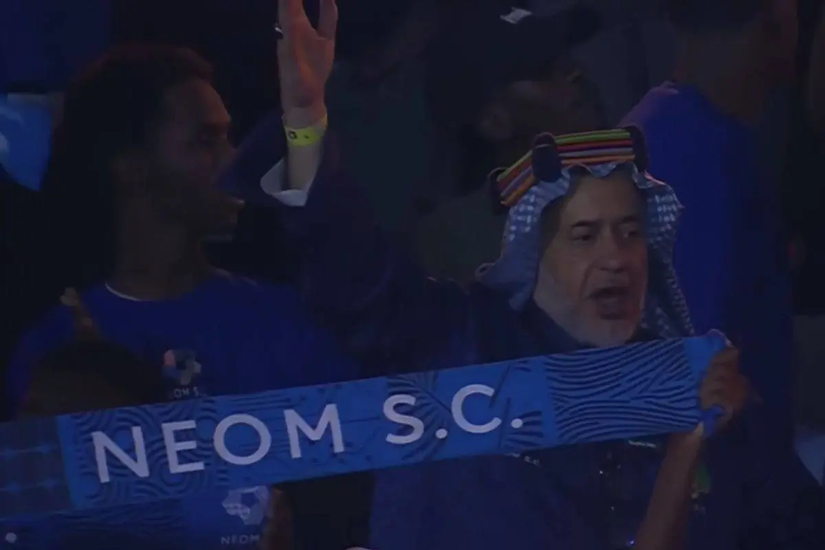 Saudi-Arabien betaler "fans" for at juble til fodboldkampe