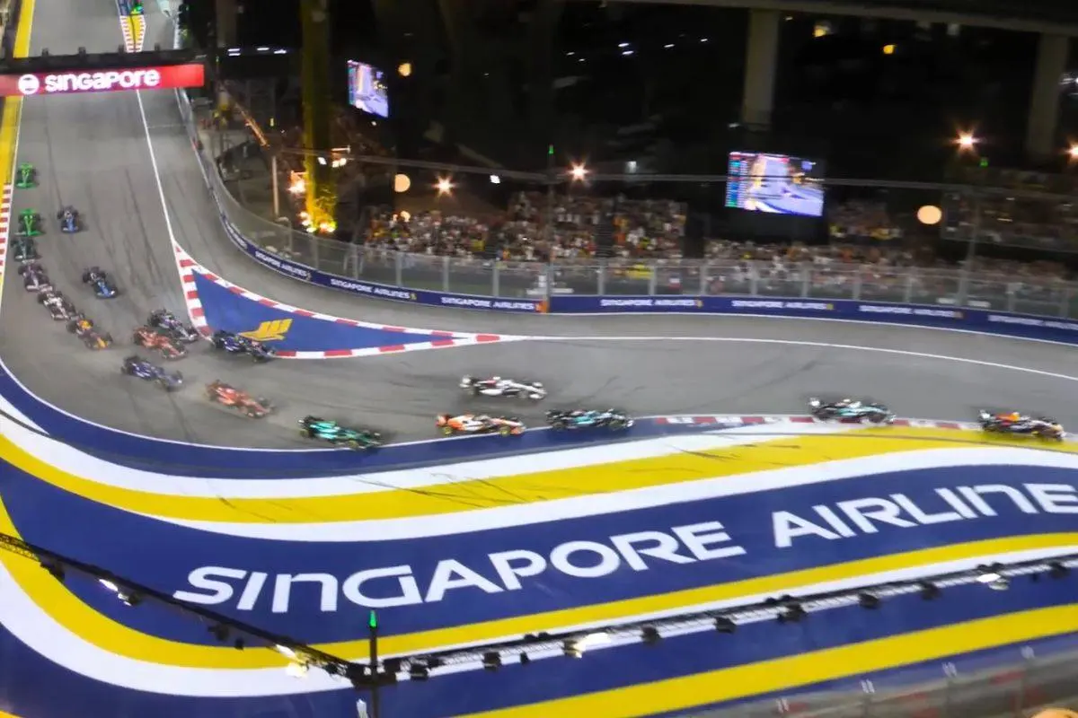 Se det fulde program: Singapores Grand Prix