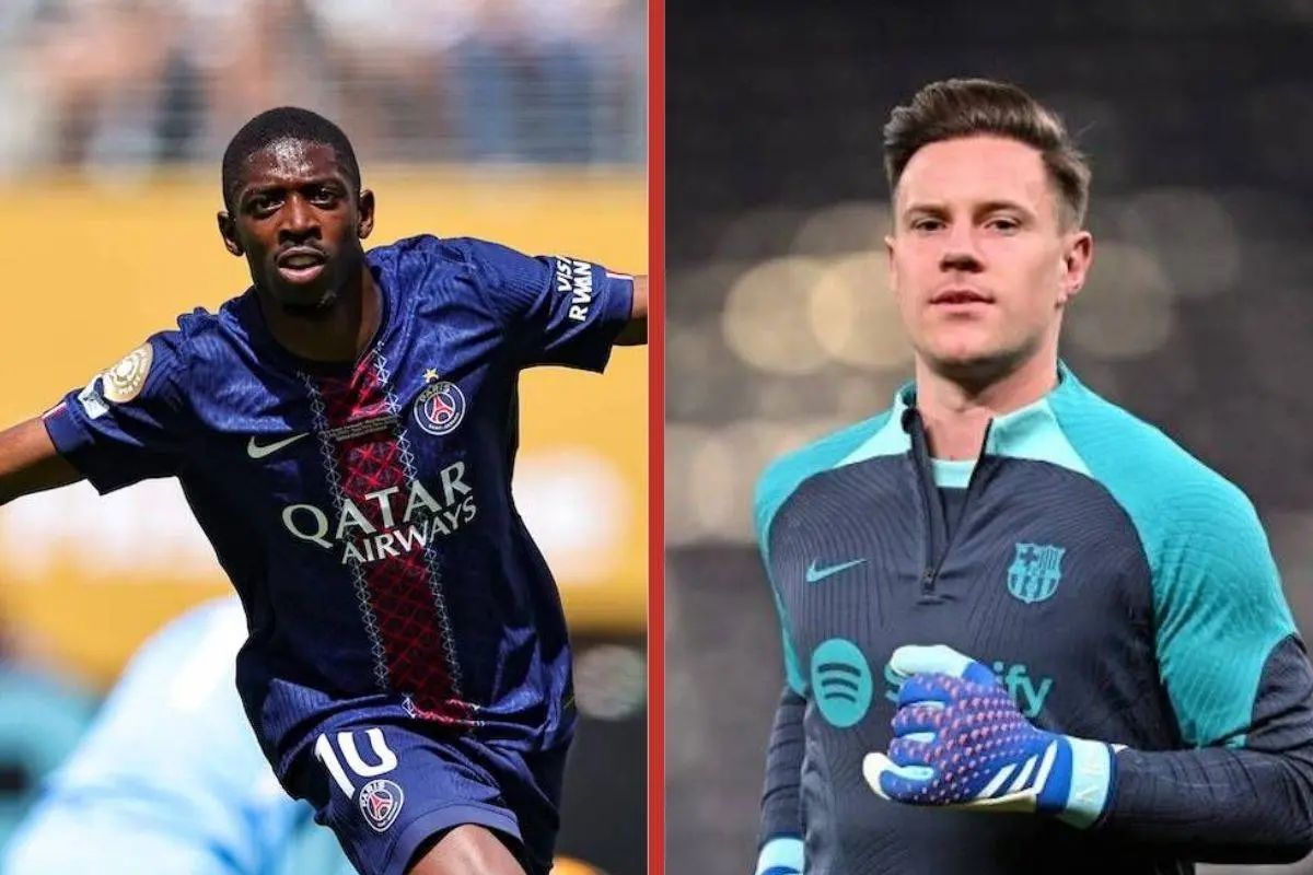 Ousmane Dembélé Marc-André ter Stegen