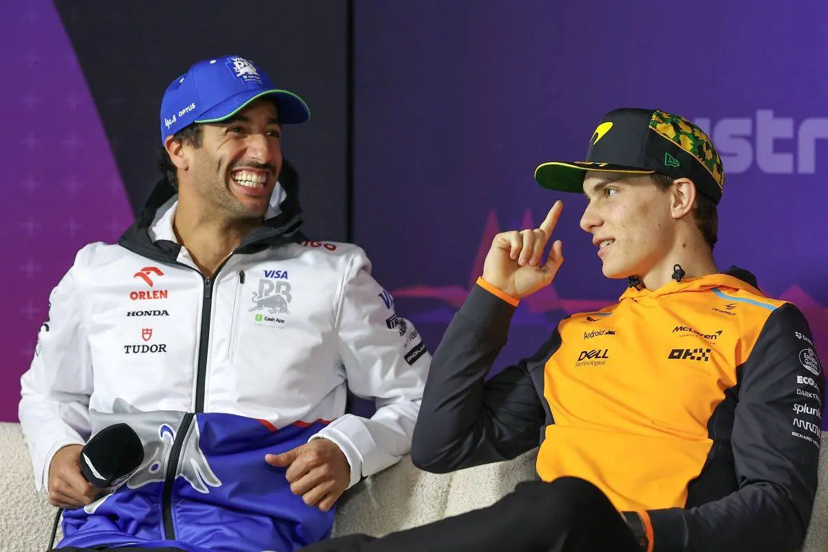 Oscar Piastri og Daniel Ricciardo skriver sig ind på attraktiv liste