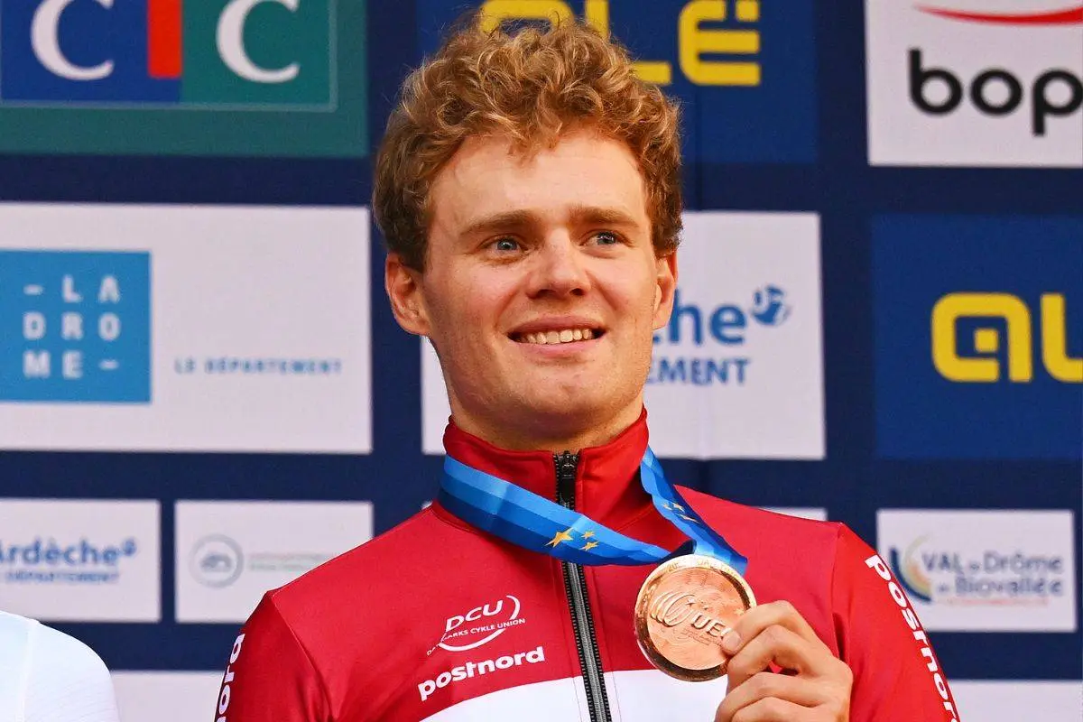 Stærk slutspurt for Niklas Larsen var ikke nok til medaljer ved VM