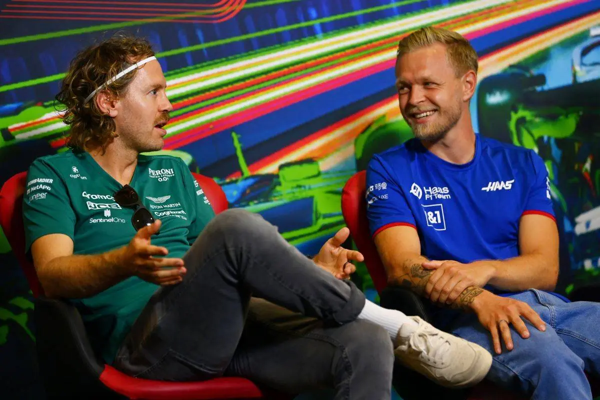 Sebastian Vettel Kevin Magnussen