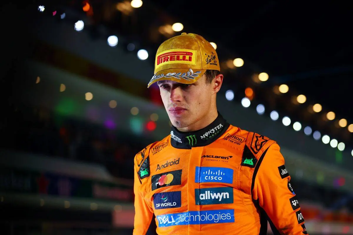 Endnu en straf truer Lando Norris efter interviewudtalelse