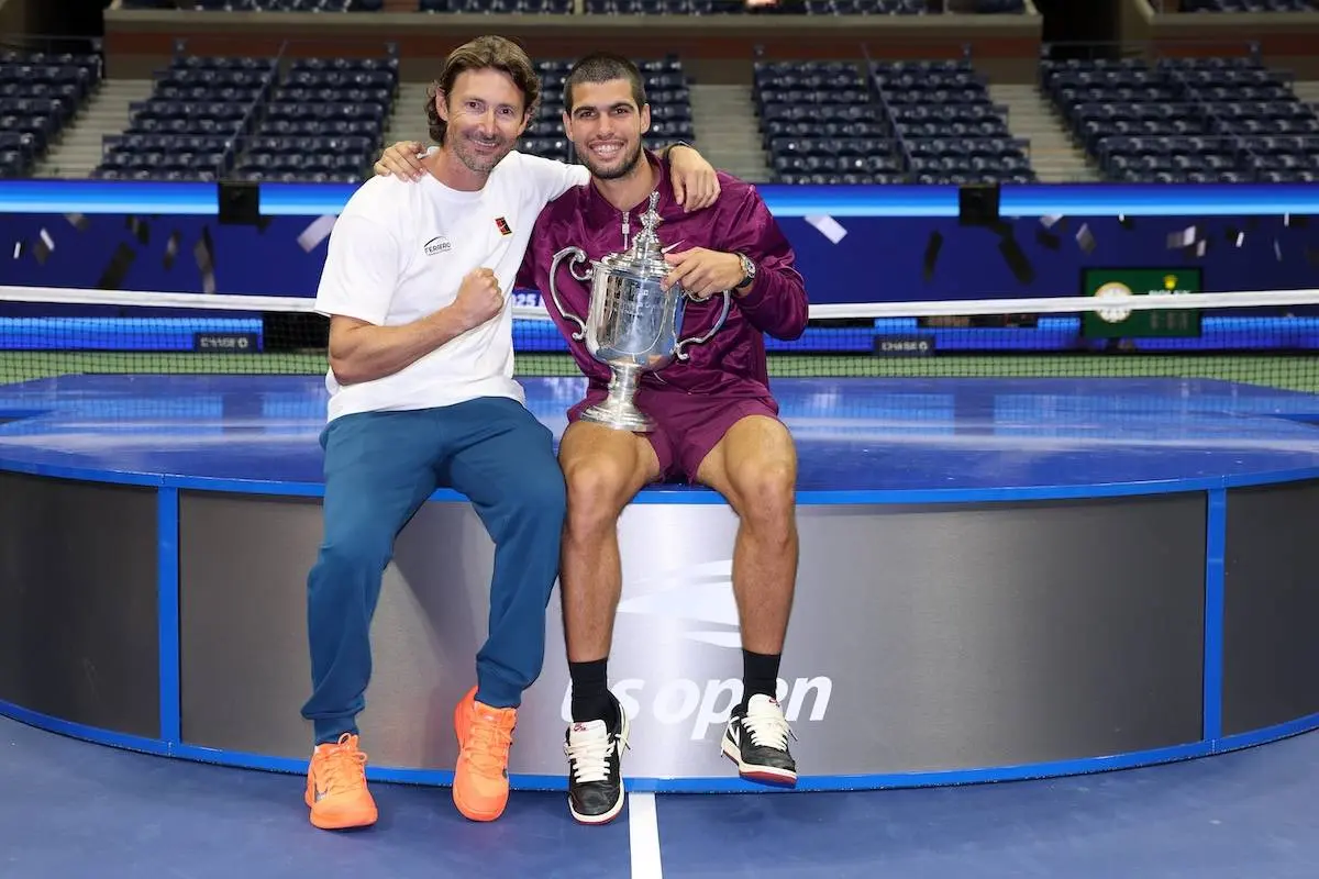 Juan Carlos Ferrero + Carlos Alcaraz