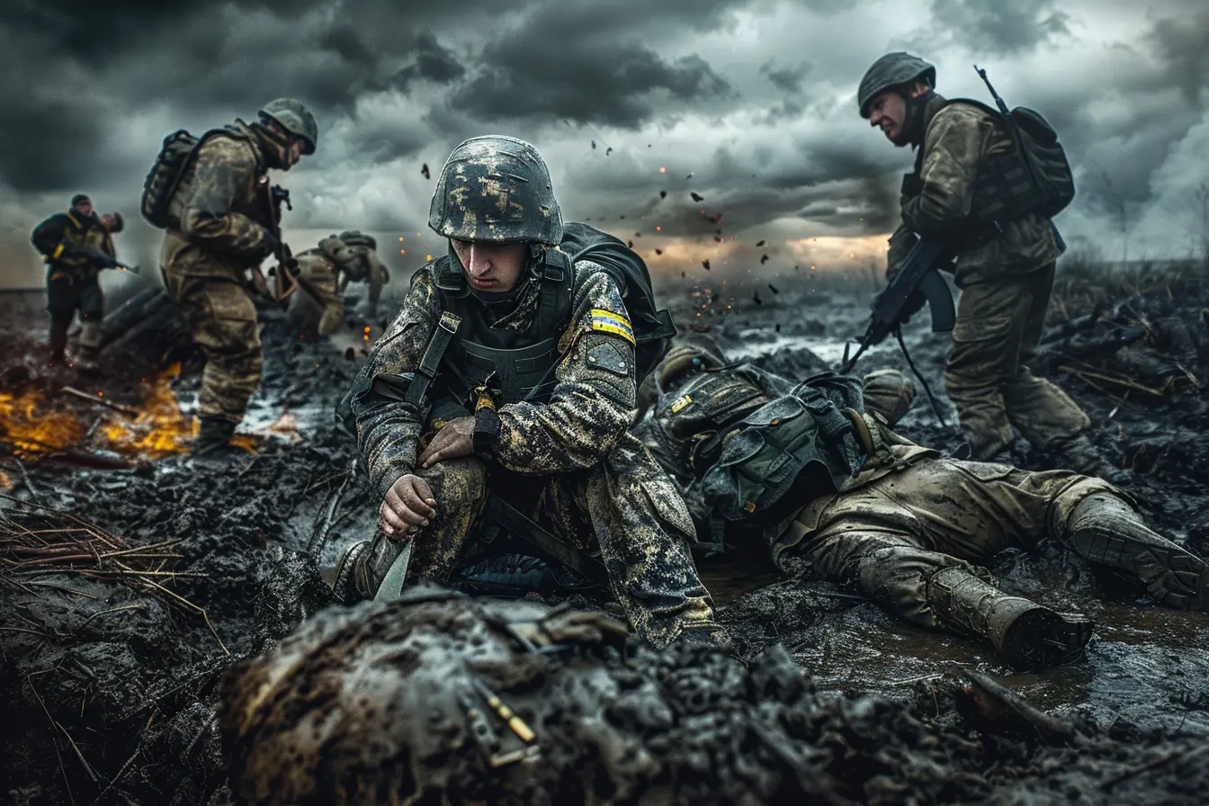 michaelvdgalien ultra realistic photo of ukrainian soldiers b f9583fd8 5db3 469b 8246 bb754ceba3ea 2