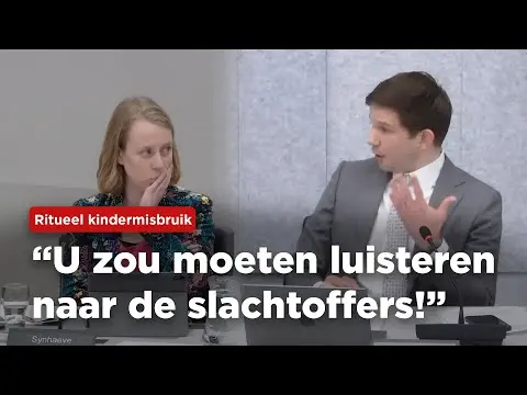 Filmpje! Gideon van Meijeren veegt de vloer aan met Kamerleden die ritueel seksueel misbruik niet willen onderzoeken