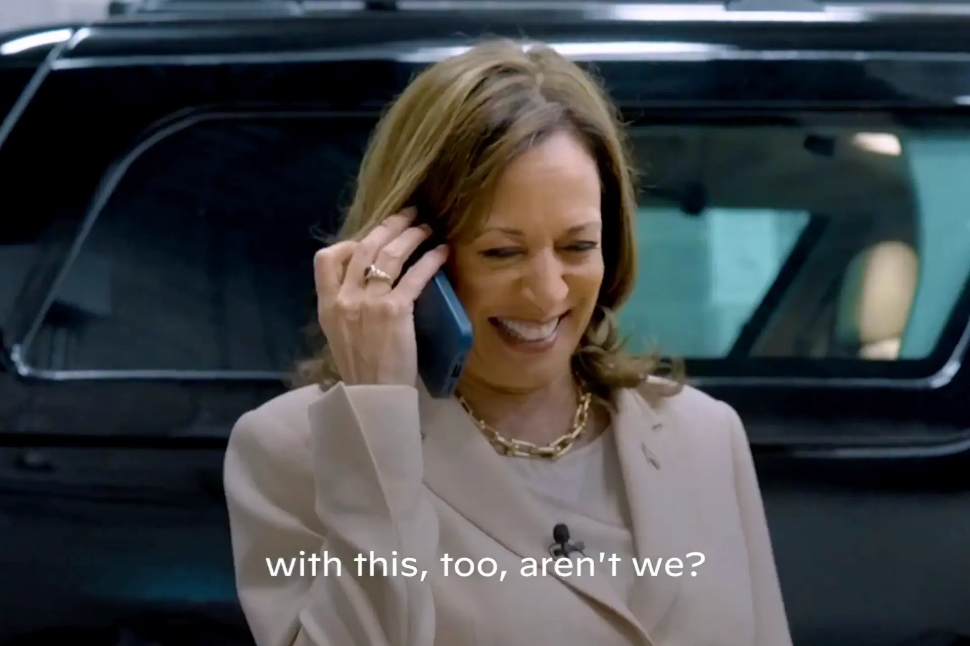 -Filmpjes!- Elon Musk heeft een nieuwe hobby: Kamala Harris de hele dag belachelijk maken op X