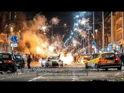 -Video- Duitse man overweldigd door tsunami kansenparels: kan metro niet uit