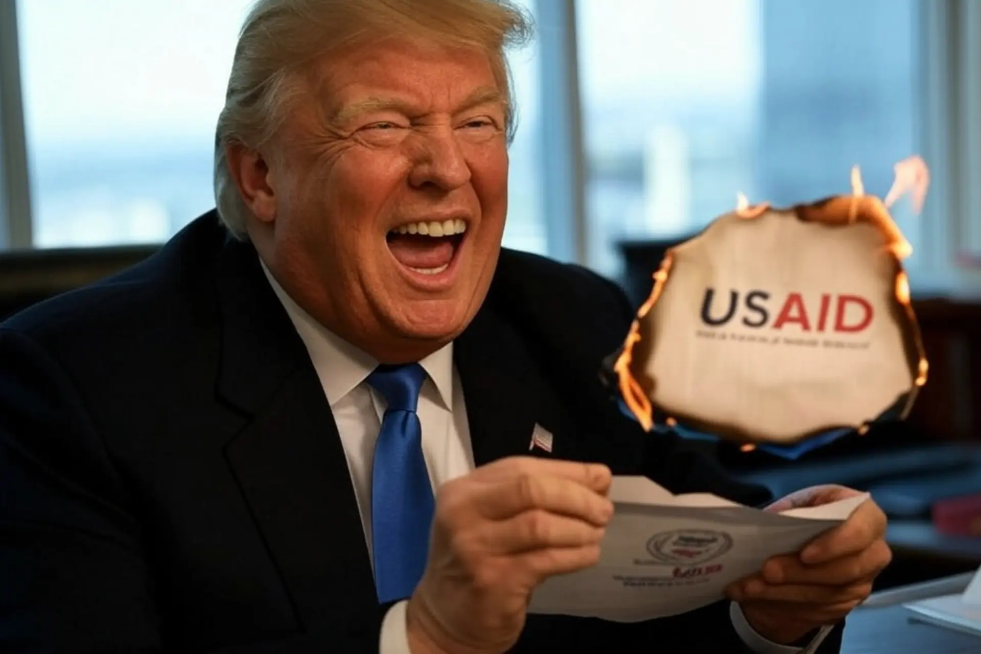 Trump knapt het op: USAID-Linkse Woke-club weggezuiverd!