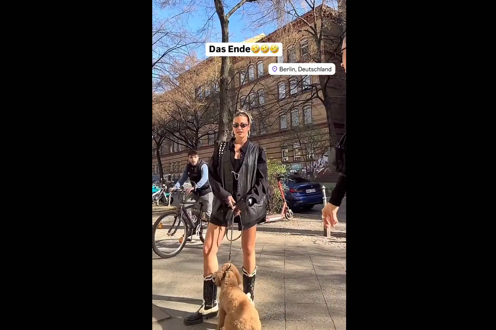 Influencers in Berlijn belaagd: "Kansenparel" verstoort opnames