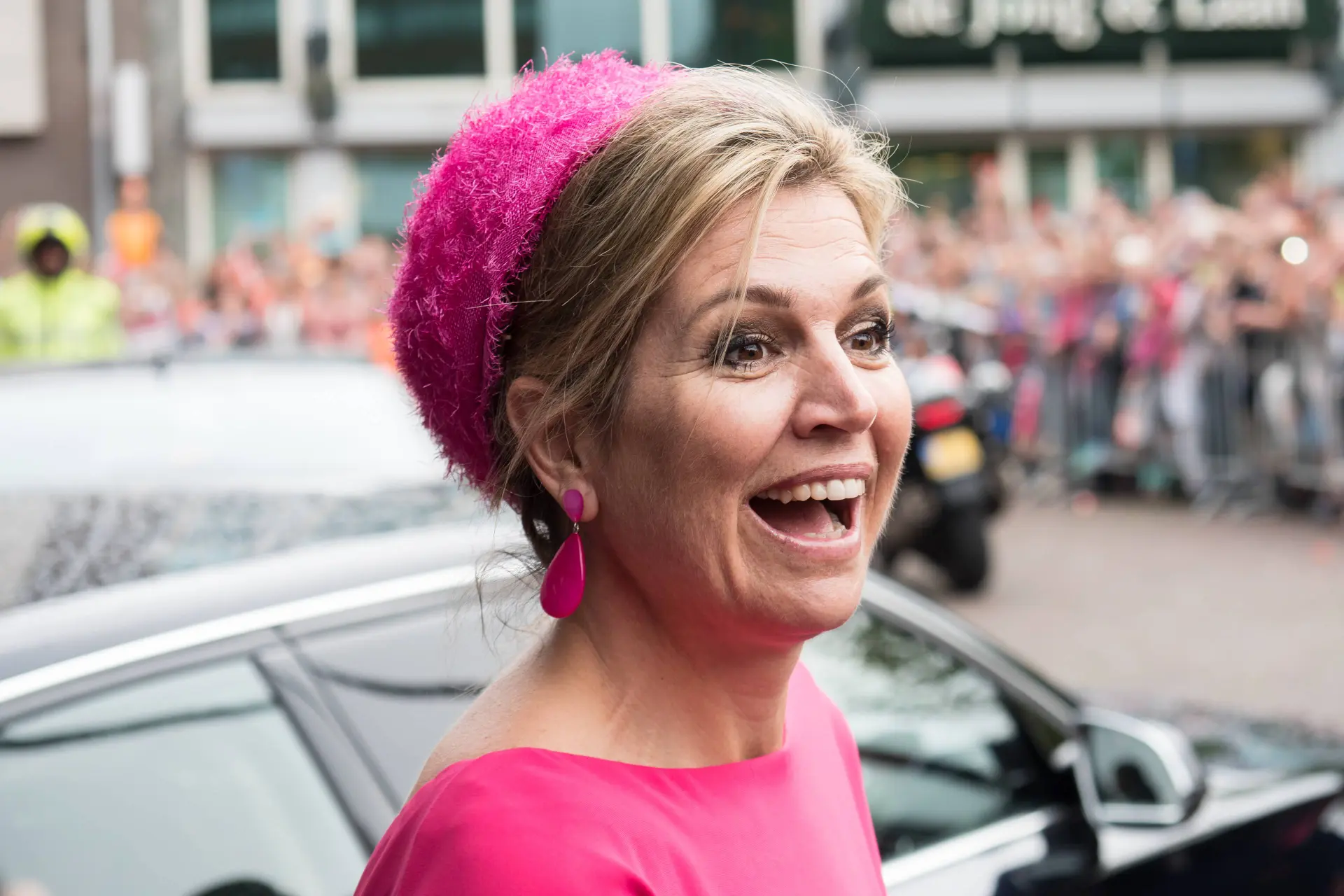 Maxima slaat wartaal uit over overleden paus