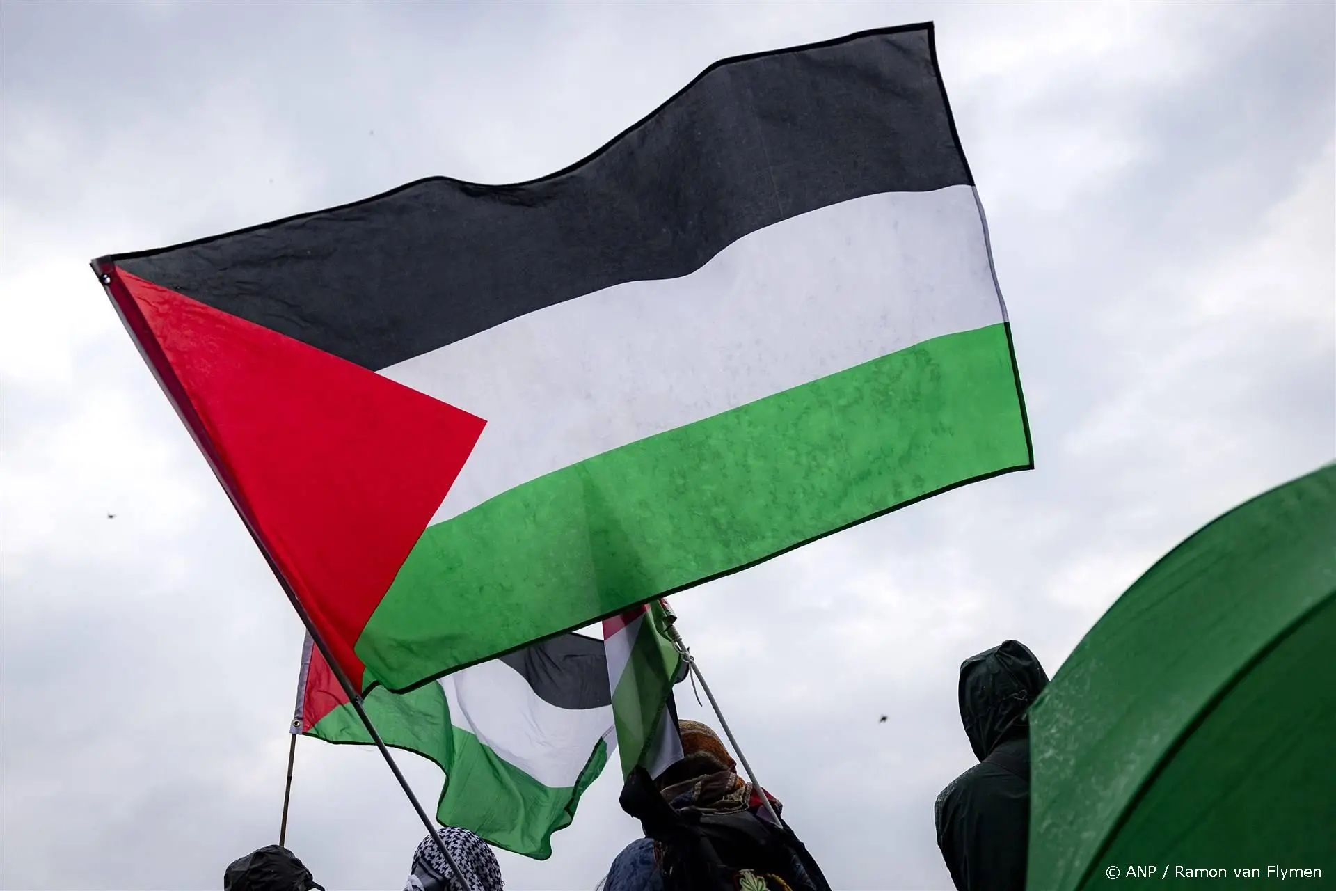 Pro-Palestinademonstranten protesteren bij viering CIDI