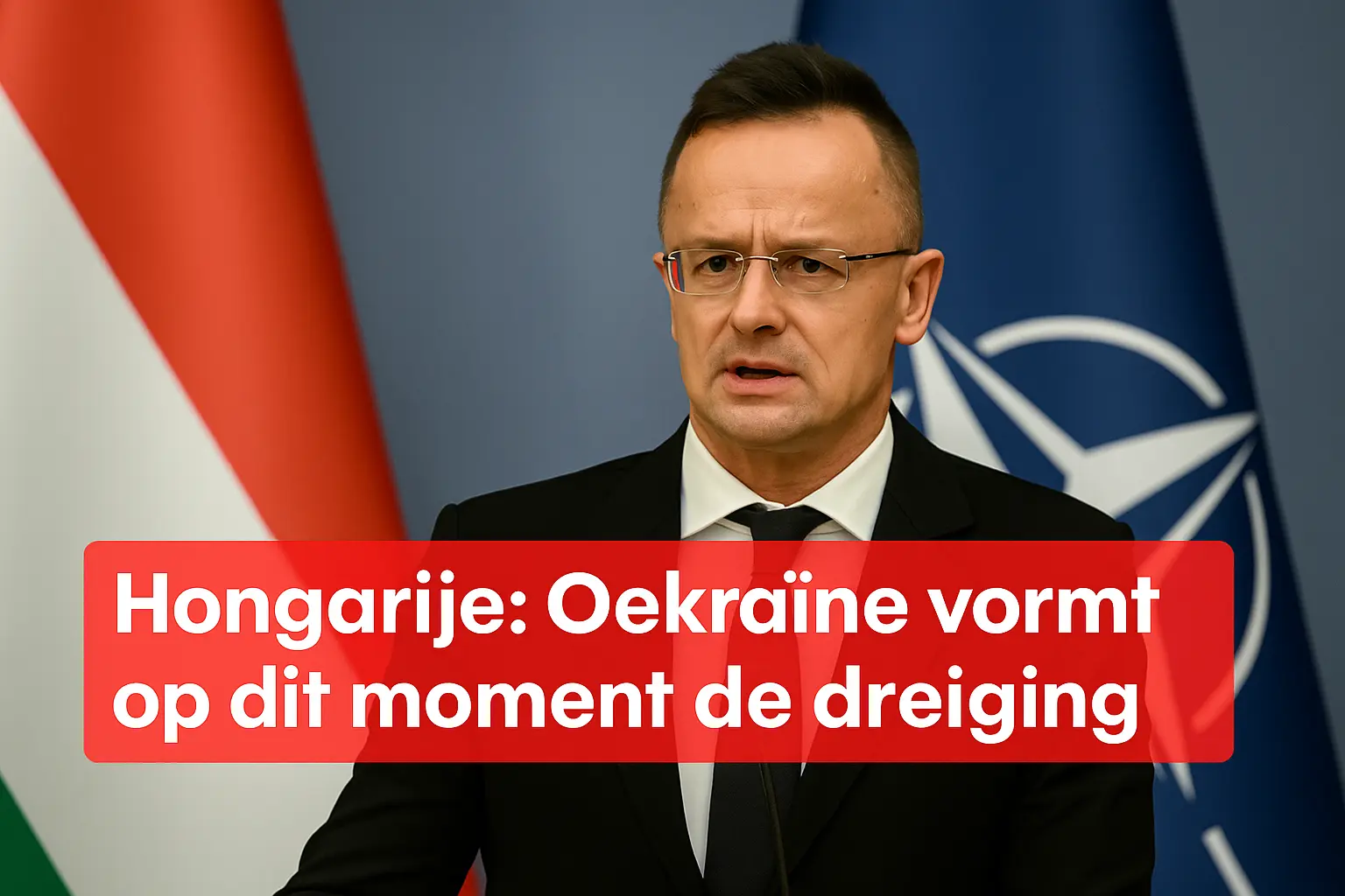 Hongarije waarschuwt: Oekraïne is de dreiging – niet Rusland