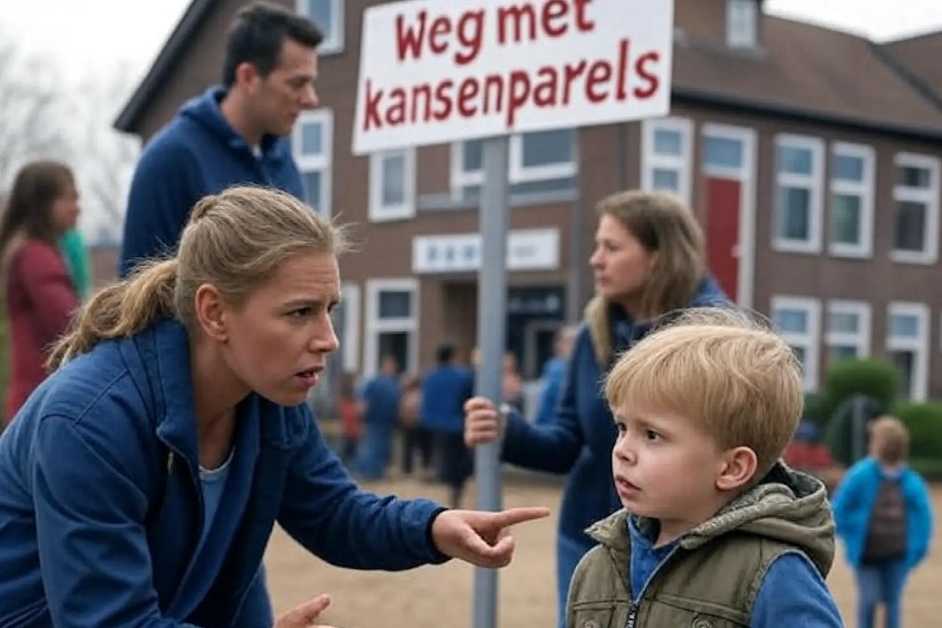 Ter Apel schande: asielzoeker toont geslachtsdeel aan kinderen!