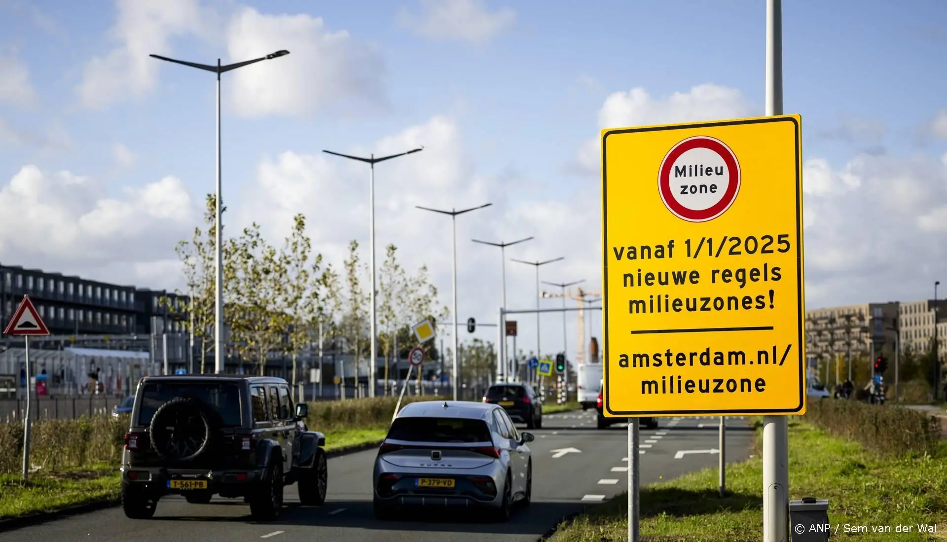 Vanaf volgende week boetes bij inrijden uitstootvrije zones