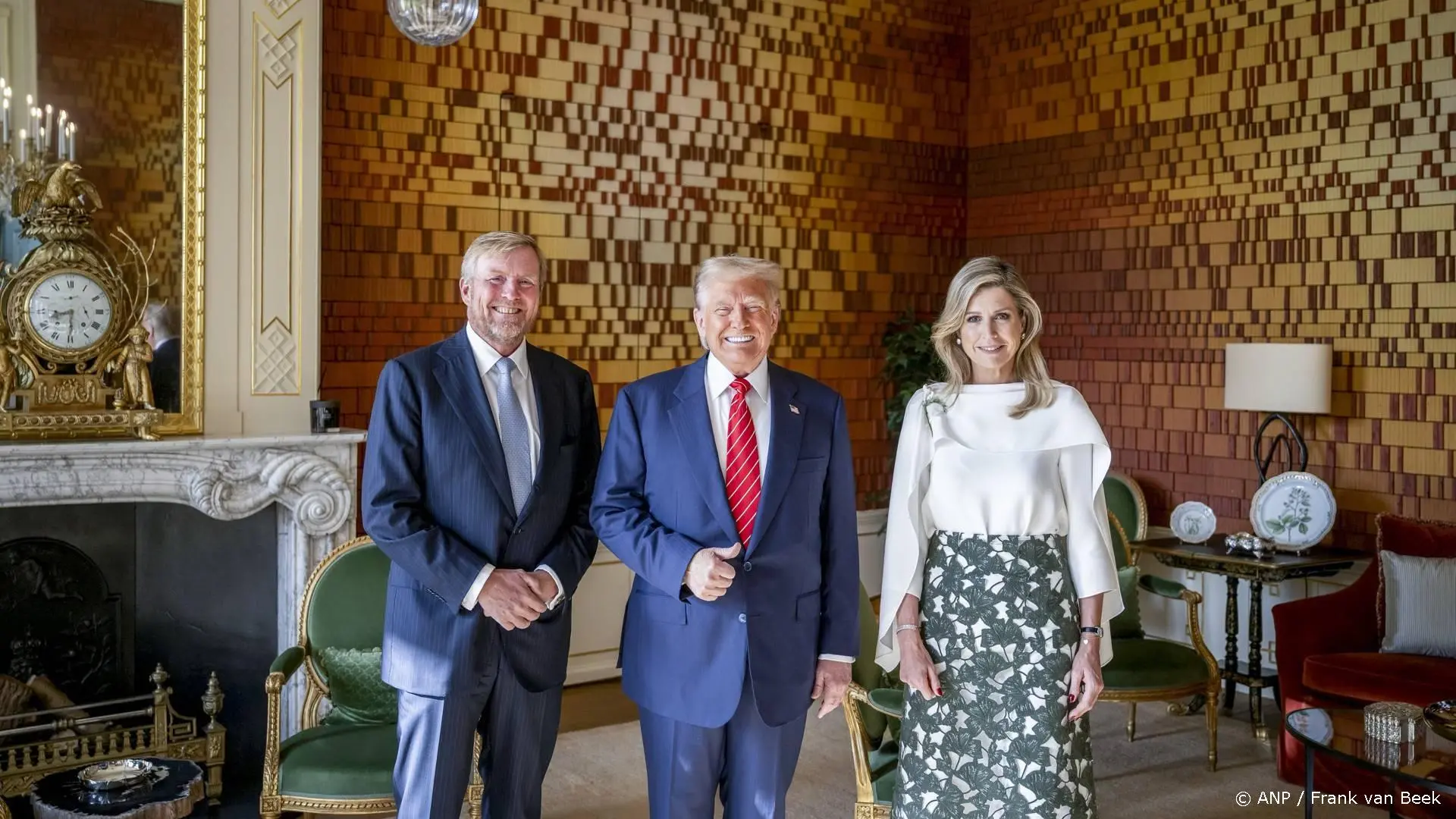 Trump: geweldig ontbijt gehad met koningspaar
